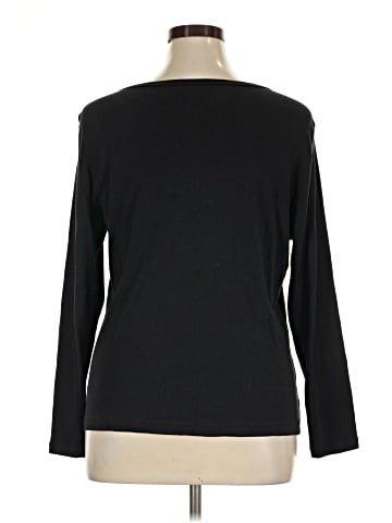St. John's Bay 3/4 Sleeve T-Shirt (view 2)