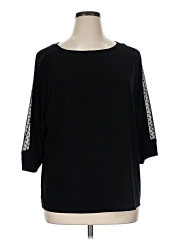 Jones New York Signature 3/4 Sleeve Top (view 1)