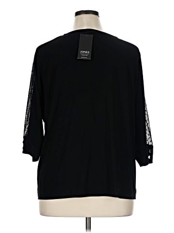Jones New York Signature 3/4 Sleeve Top (view 2)