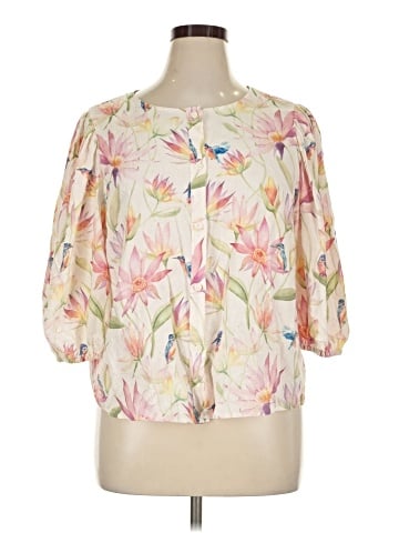 H&M 3/4 Sleeve Blouse (view 1)
