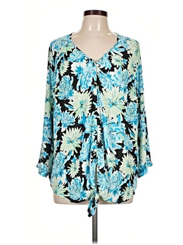 Nue Options 3/4 Sleeve Blouse (view 1)