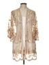 Altar'd State 100% Polyester Tan Kimono Size L - photo 1