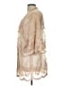 Altar'd State 100% Polyester Tan Kimono Size L - photo 5