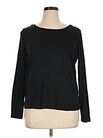 St. John's Bay Long Sleeve T-Shirt (view 1)