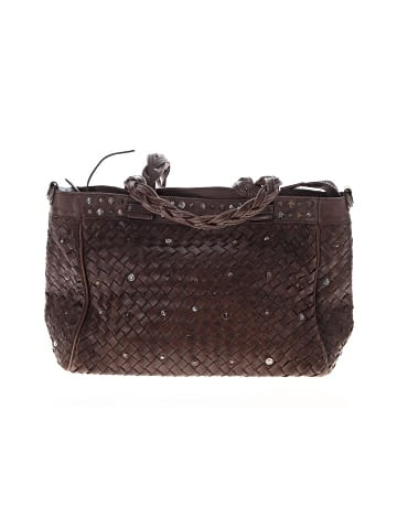 Platania Leather Satchel (view 1)