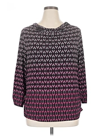 Cj Banks 3/4 Sleeve Blouse (view 1)