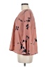 Joie 100% Polyester Pink Long Sleeve Blouse Size M - photo 5