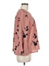 Joie 100% Polyester Pink Long Sleeve Blouse Size M - photo 4