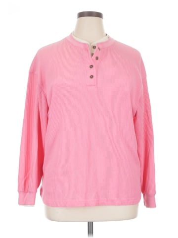 Cherokee Long Sleeve Henley (view 1)