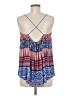 Bebe Blue Sleeveless Blouse Size M - photo 2