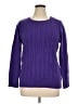 Talbots Purple Pullover Sweater Size 0X - photo 1