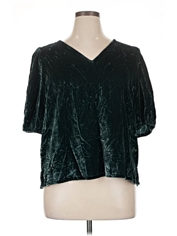 Ann Taylor LOFT Short Sleeve Blouse (view 1)