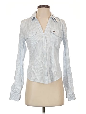 Hollister Long Sleeve Button-Down Shirt (view 1)