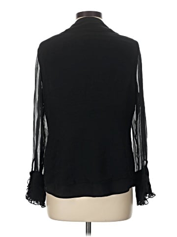 Coldwater Creek Long Sleeve Silk Top (view 2)