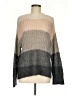 American Eagle Outfitters Color Block Gray Pullover Sweater Size M - photo 1