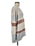 Ann Taylor LOFT Stripes Tan Gray Pullover Sweater Size M - photo 4