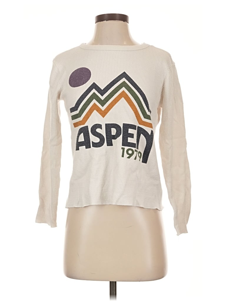 Pre-owned Chaser Pullover Sweater In Ivory