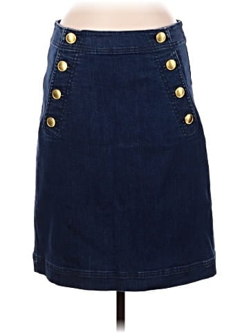 Ann Taylor Denim Skirt (view 1)