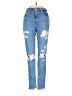 Levi's Hearts Blue Jeans Size 25 waist - photo 1