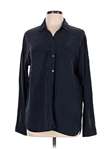 Abercrombie & Fitch Long Sleeve Silk Top (view 1)