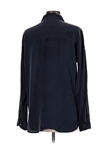 Abercrombie & Fitch Long Sleeve Silk Top (view 2)