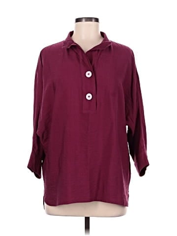 John Mark 3/4 Sleeve Button-Down Shirt (view 1)