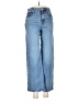Zara Hearts Blue Jeans Size 4 - photo 1
