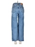 Zara Hearts Blue Jeans Size 4 - photo 2