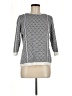 Talbots Outlet Chevron-herringbone Gray Pullover Sweater Size M - photo 1