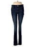 Express Jeans Hearts Blue Jeans Size 8 - photo 1