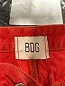 BDG 100% Cotton Hearts Red Denim Shorts Size 27 waist - photo 3