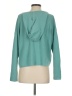 Eileen Fisher 100% Merino Wool Teal Wool Pullover Sweater Size XS - photo 2