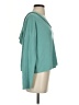 Eileen Fisher 100% Merino Wool Teal Wool Pullover Sweater Size XS - photo 5