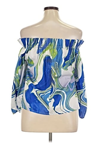 Peter Som Long Sleeve Blouse (view 2)