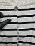 Kenar Stripes Black Gray Cardigan Size L - photo 3