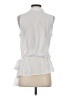 MICHAEL Michael Kors 100% Polyester White Sleeveless Blouse Size S - photo 2