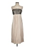 Floreat Silver Cocktail Dress Size 4 - photo 1