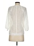 Bar III 100% Polyester Ivory 3/4 Sleeve Blouse Size XXS - photo 2