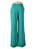 St. John Sport Teal Wool Pants Size Med (2) - photo 2