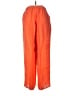 Flax Color Block Orange Track Pants Size 6 (S) - photo 2