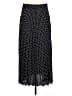 Max Studio 100% Polyester Polka Dots Black Casual Skirt Size L - photo 1