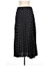 Max Studio 100% Polyester Polka Dots Black Casual Skirt Size L - photo 2