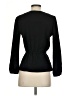 J.Crew 100% Polyester Black Long Sleeve Blouse Size 0 - photo 2