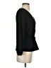 J.Crew 100% Polyester Black Long Sleeve Blouse Size 0 - photo 4