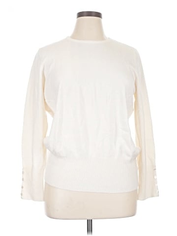 JM Collection Pullover Sweater (view 1)