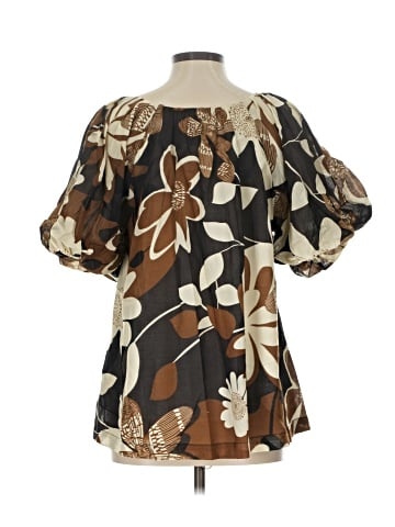 Umgee Short Sleeve Blouse (view 2)