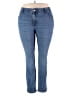 Lee Solid Blue Jeans Size 18 - photo 1