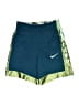 Nike 100% Polyester Color Block Blue Athletic Shorts Size M (kids) - photo 1