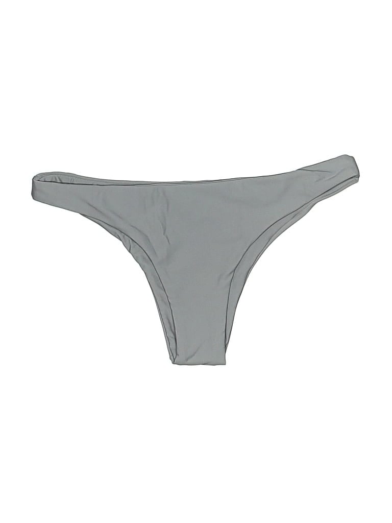 Pre-owned Zaful Swimsuit Bottoms In Gray