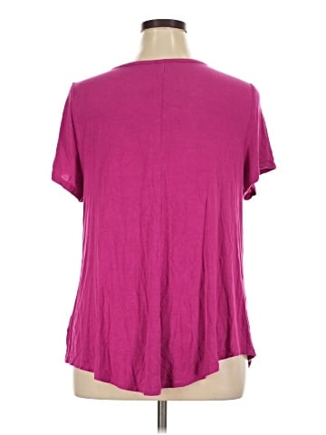 Lane Bryant Outlet Short Sleeve Henley (view 2)